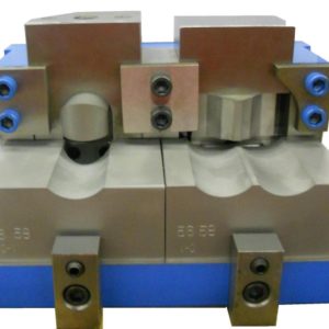 Arc-Fit Angular pipe notching tool installed in Vogel housing.