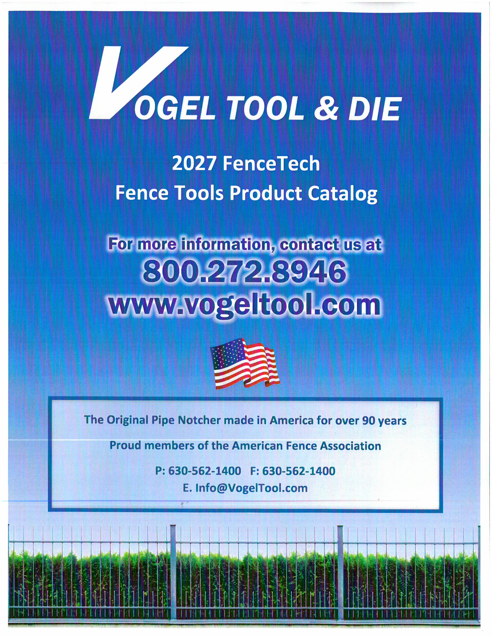 Fence Industry Catalog 2026