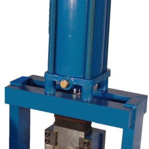 Vogel metal picket forming tool in Vogel hydraulic press